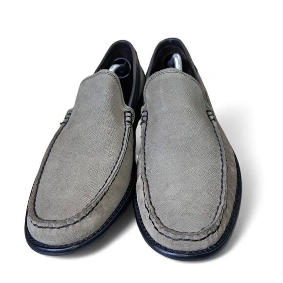 John Varvatos USA Star Slip-on Loafers Brown / Grey Suede 7475 Men\'s 10M‎ main image 11